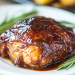 Homemade Baked BBQ Chicken Thighs recipe photo