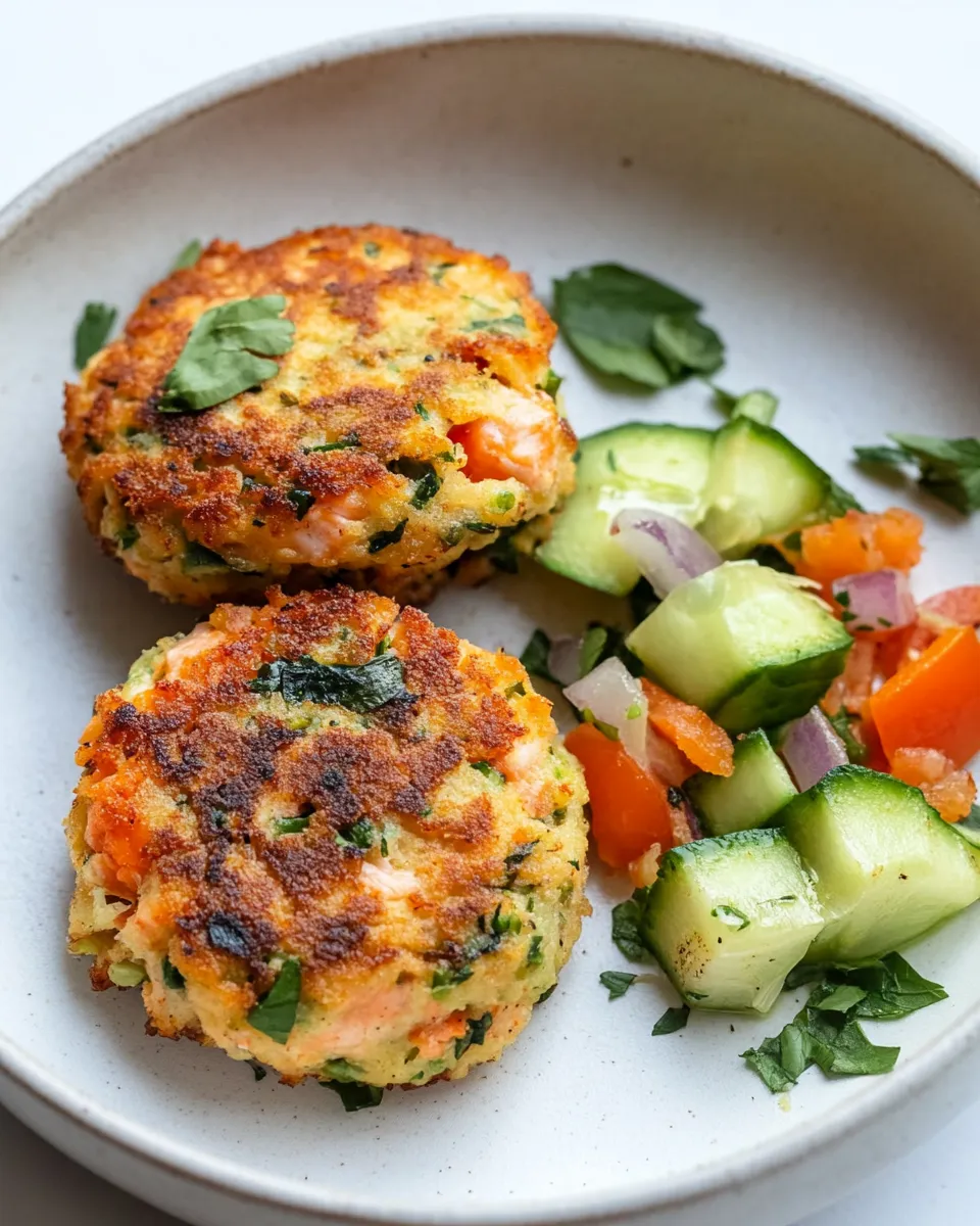 Classic Baked Salmon Cakes dish photo