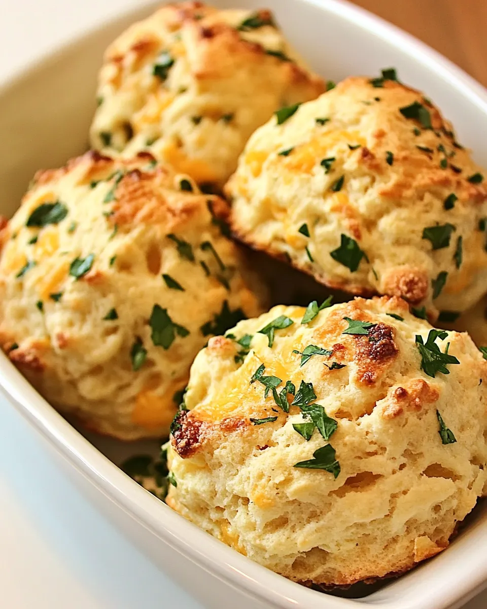 Delicious Bisquick Garlic Cheddar Biscuits picture
