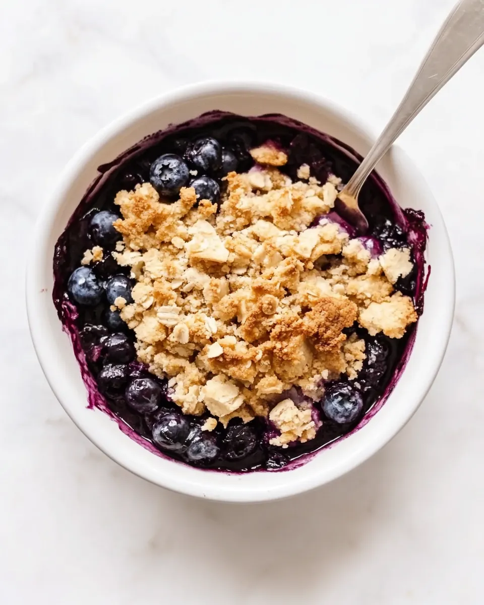 Homemade Blueberry Cobbler Recipe photo