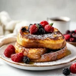 Homemade Brioche French Toast photo