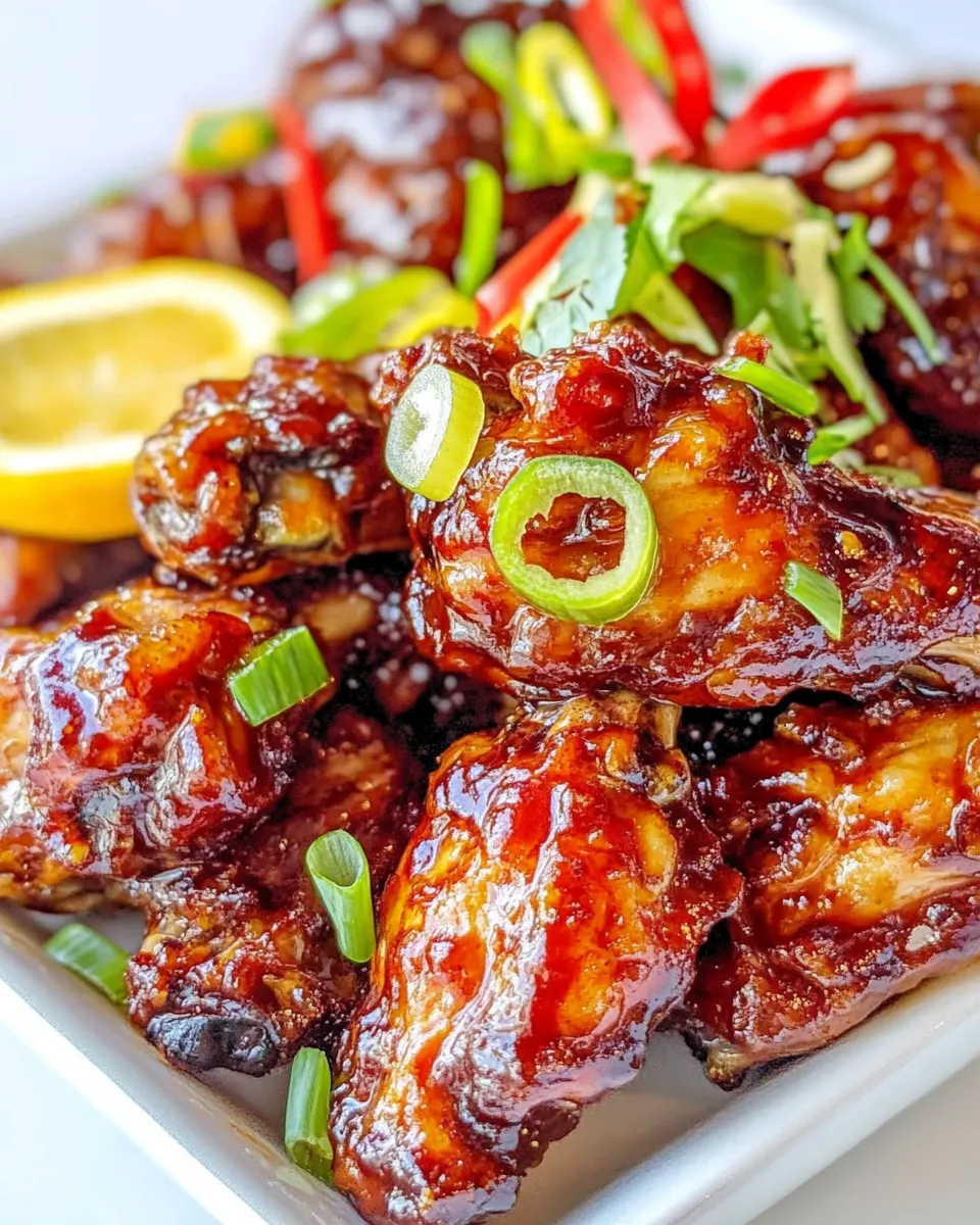 Delicious Buffalo Wild Wings Asian Zing Wings Copycat Recipe dish photo