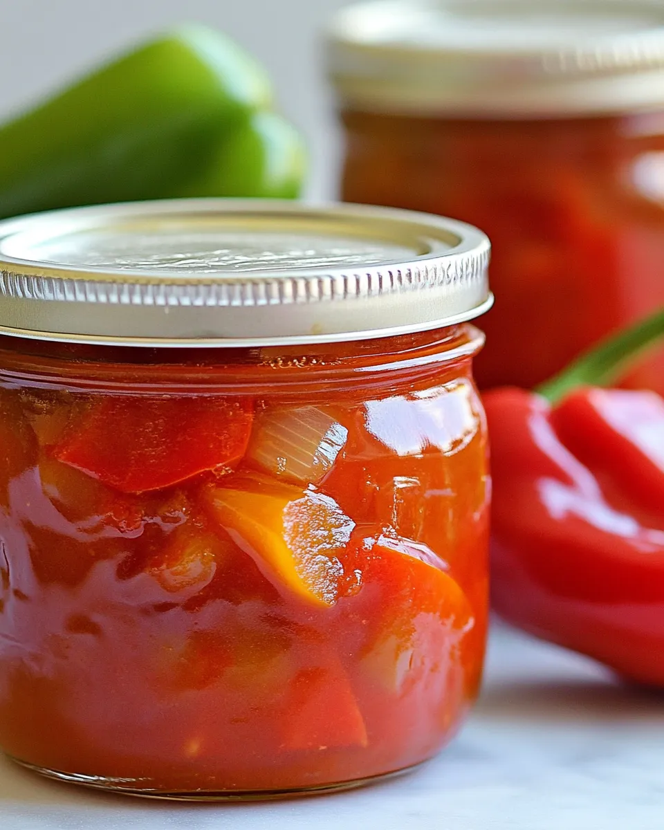 Classic Canned Bell Peppers Recipe image