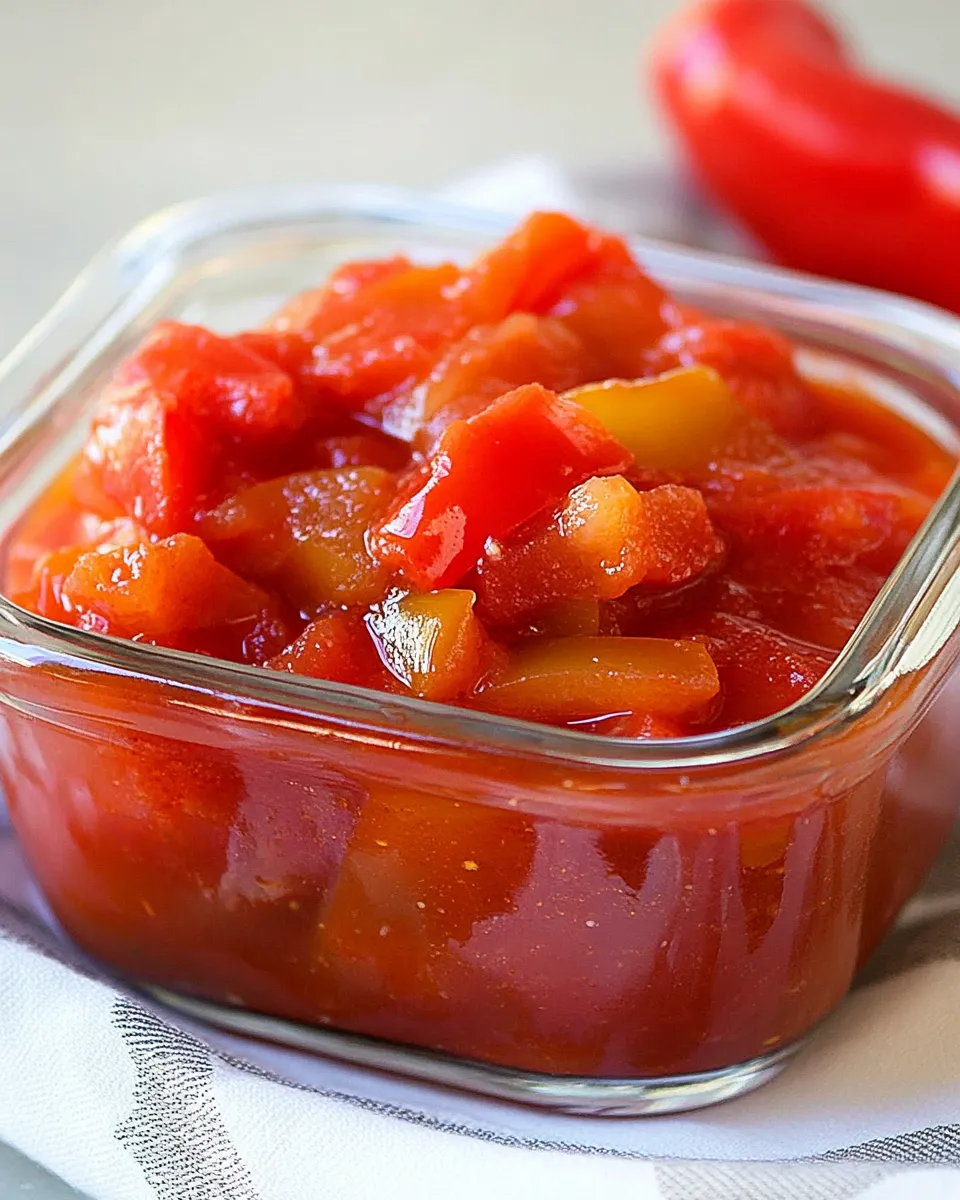 Delicious Canned Bell Peppers Recipe dish photo