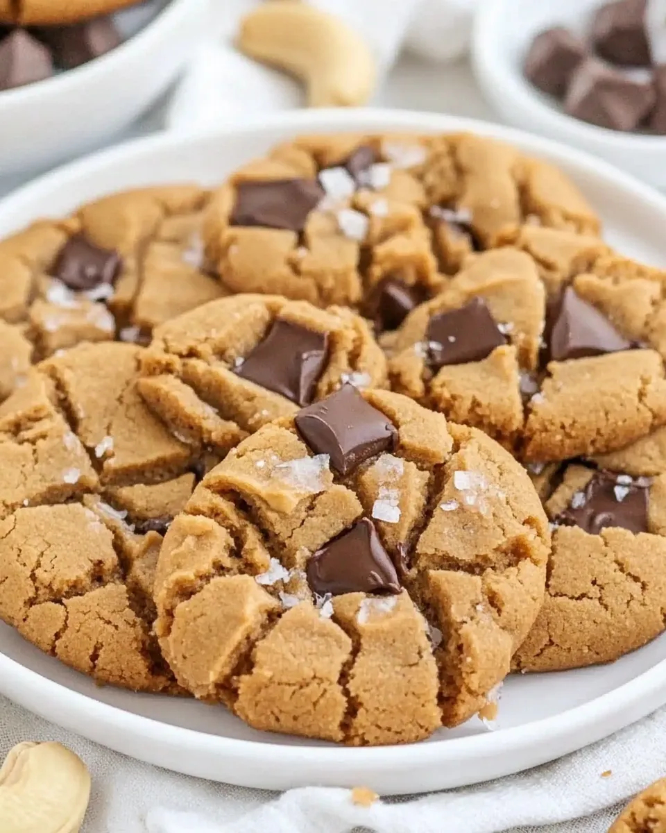 Classic Cashew Butter Cookies image