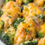 Homemade Cheesy Broccoli Chicken Skillet Recipe photo