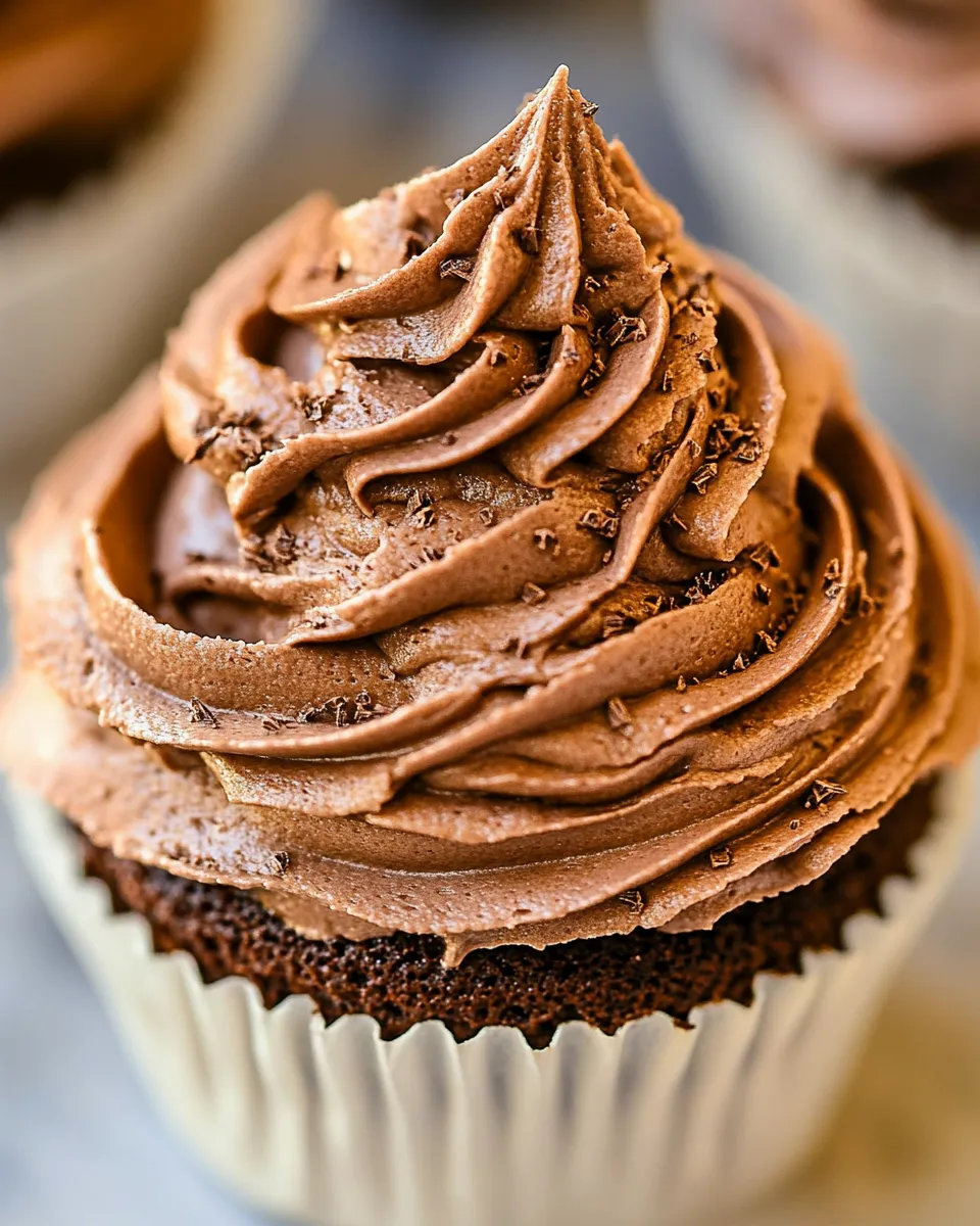 Classic Chocolate Buttercream Frosting Recipe image