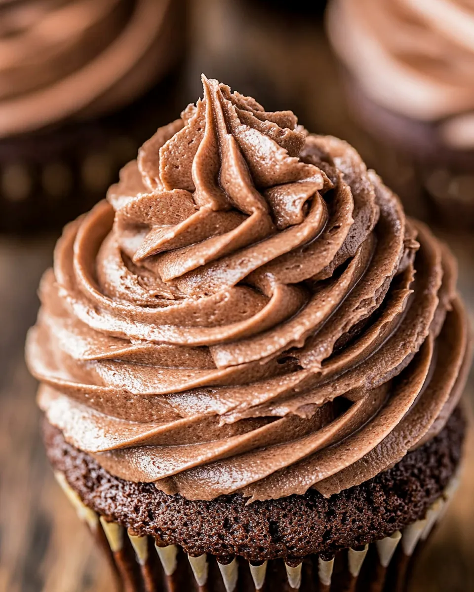 Delicious Chocolate Buttercream Frosting Recipe shot
