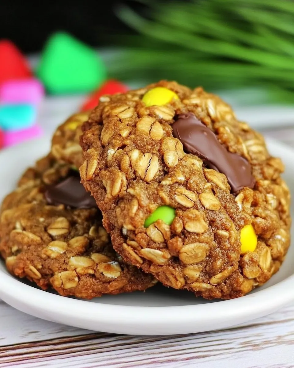 Delicious Chocolate Covered Sunflower Seed Oatmeal Cookies plate image