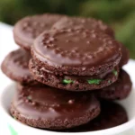 Homemade Chocolate Mint Wafers recipe photo