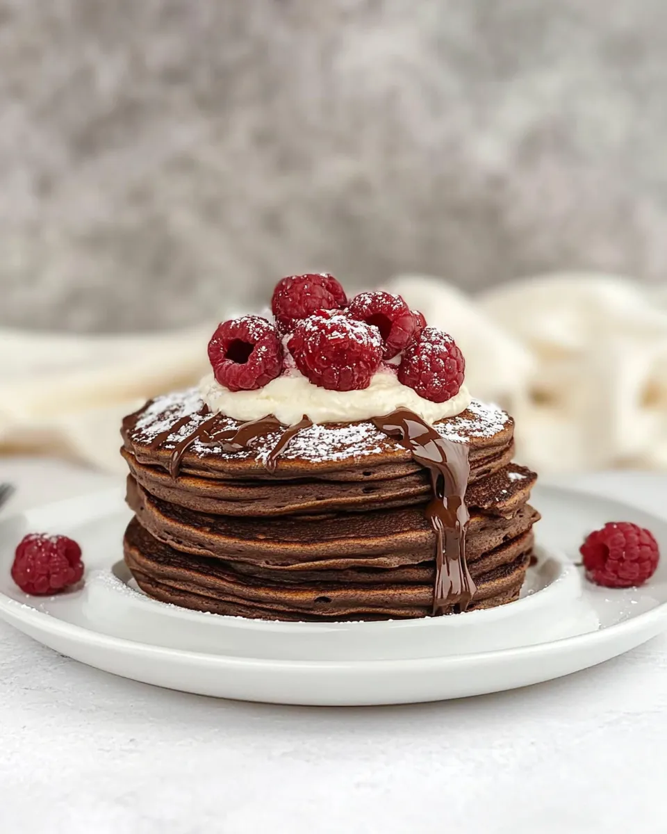 Delicious Chocolate Pancakes dish photo