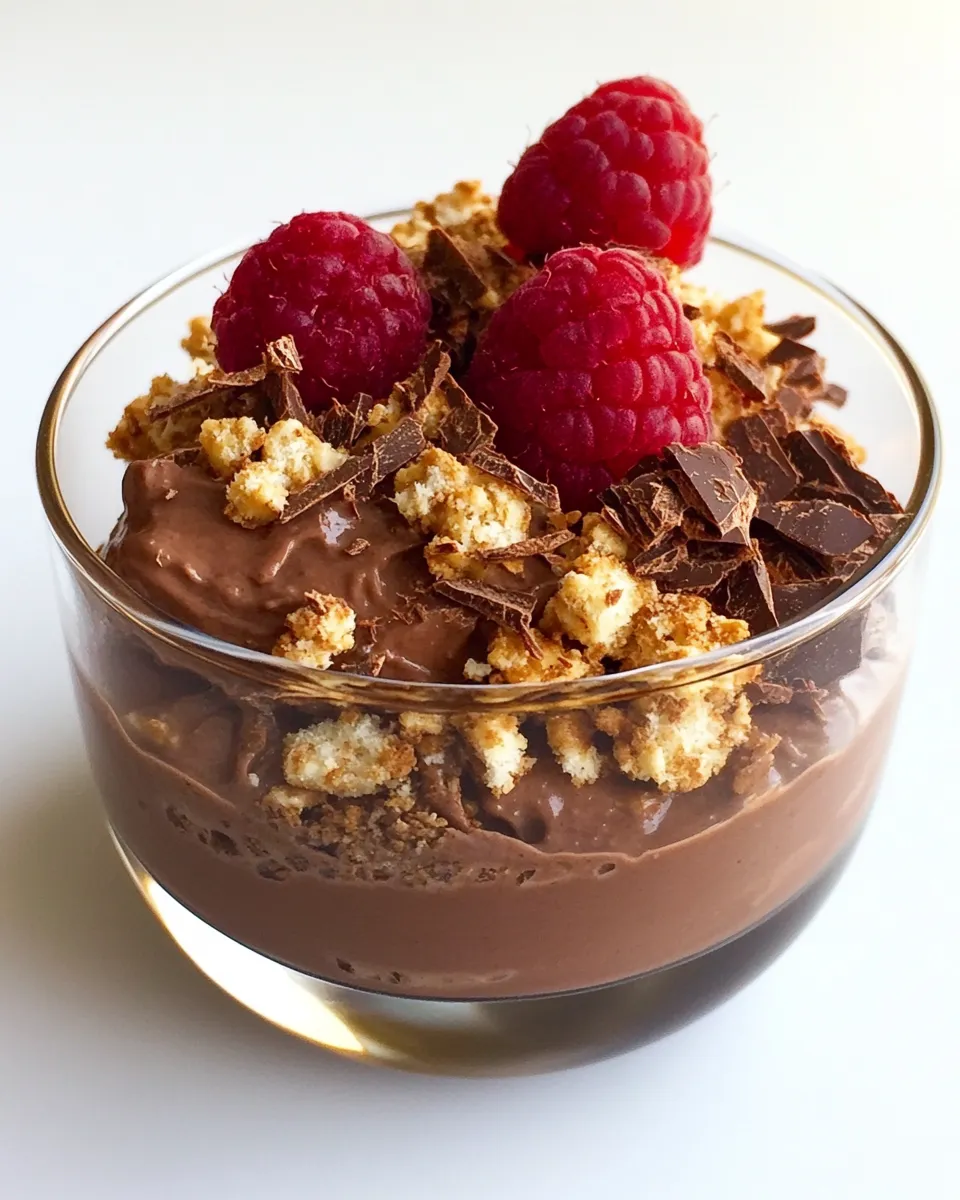 Easy Chocolate Yogurt Parfait recipe photo