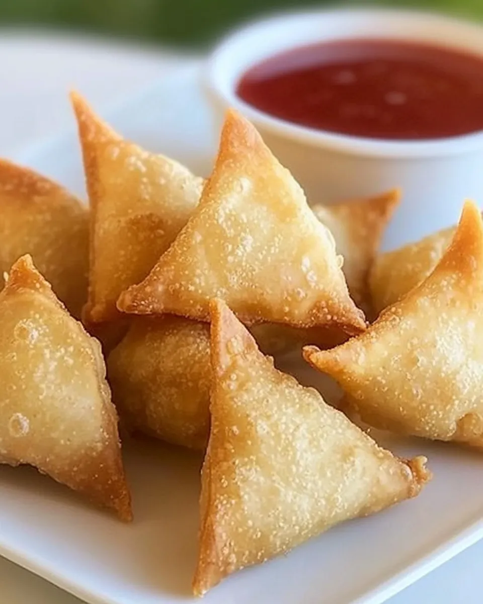 Homemade Crab Rangoon recipe photo