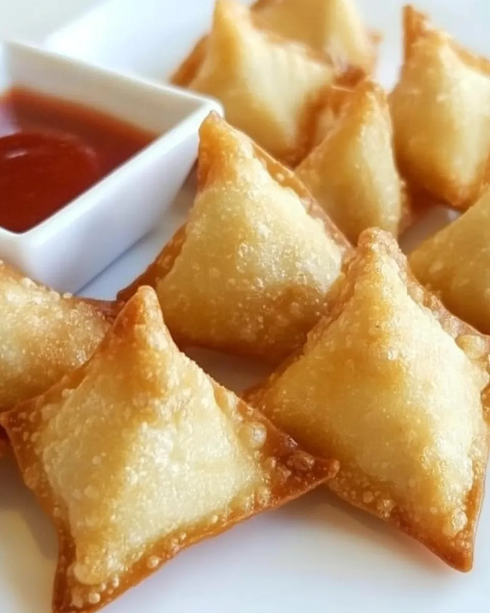 Classic Crab Rangoon dish photo