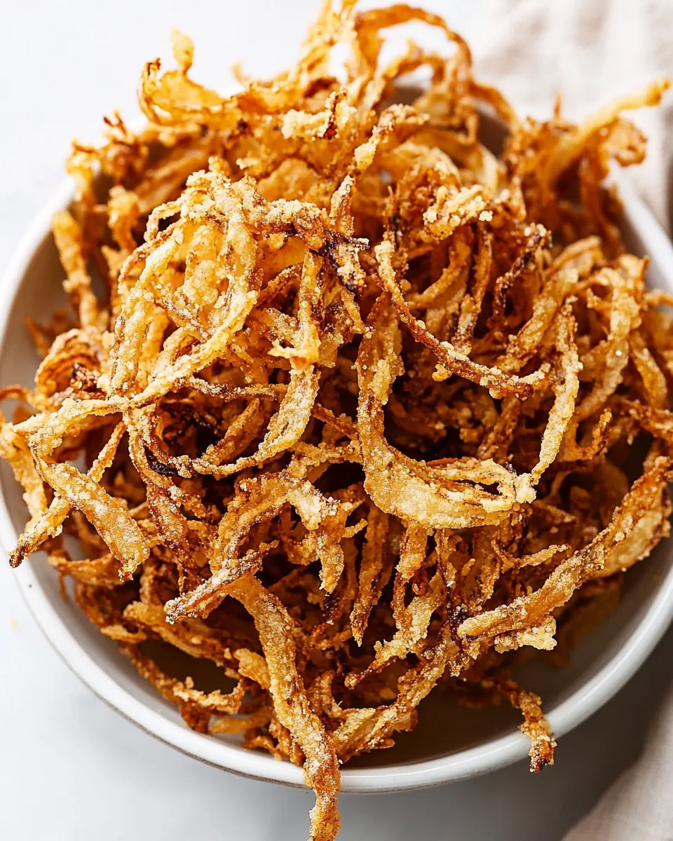 Delicious Crispy Onion Strings picture