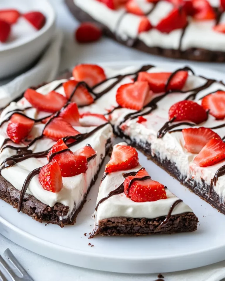 Homemade Easy Brownie Pizza photo