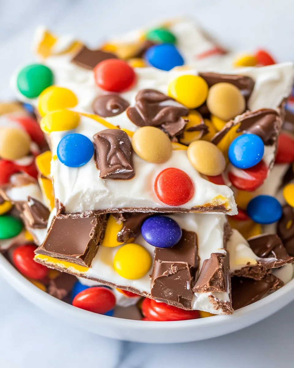 Classic Easy Candy Bark recipe image
