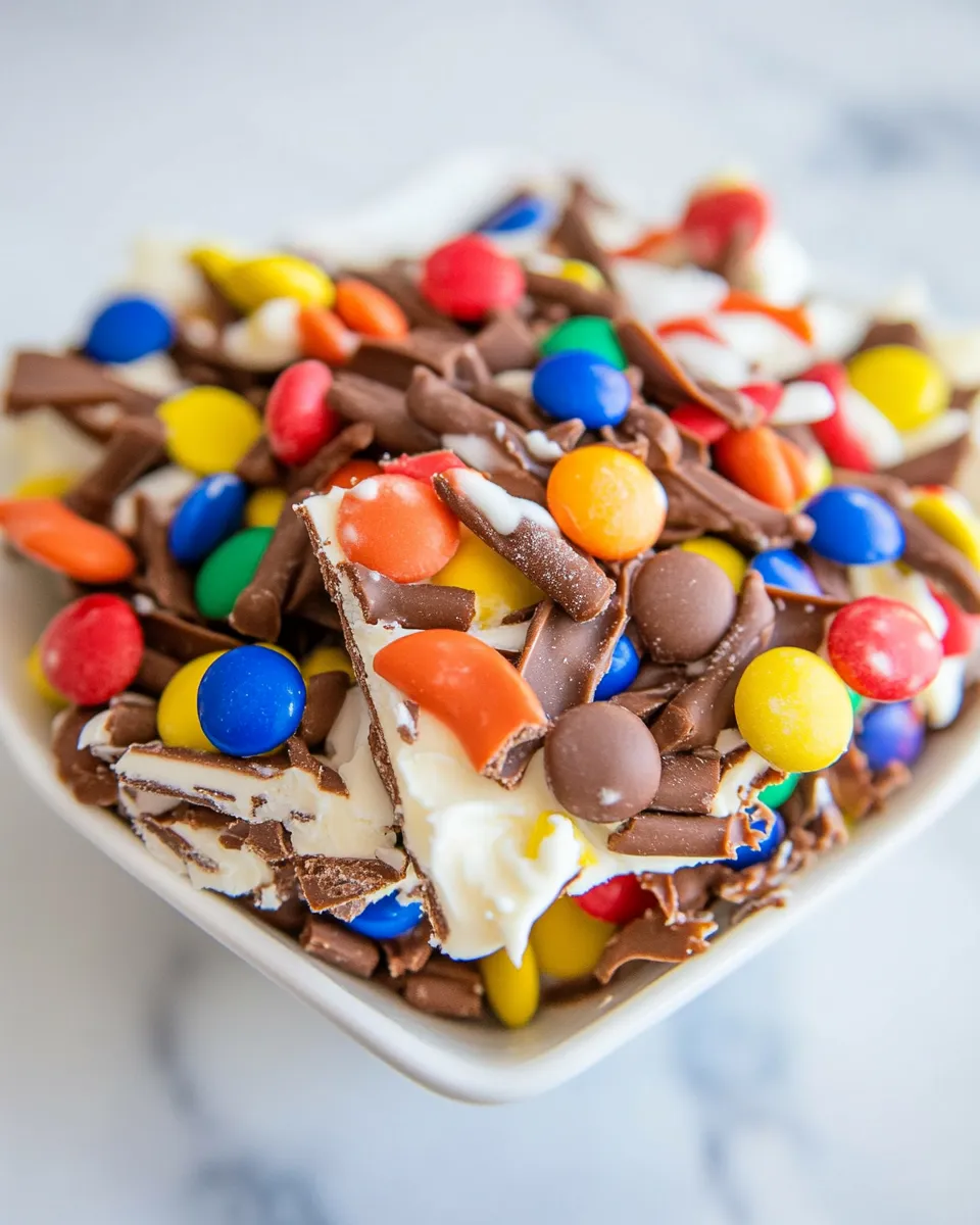 Delicious Easy Candy Bark dish photo