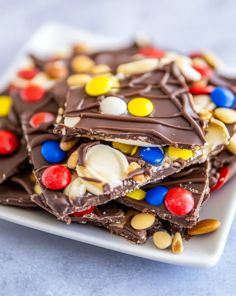 Quick Easy Candy Bark food shot