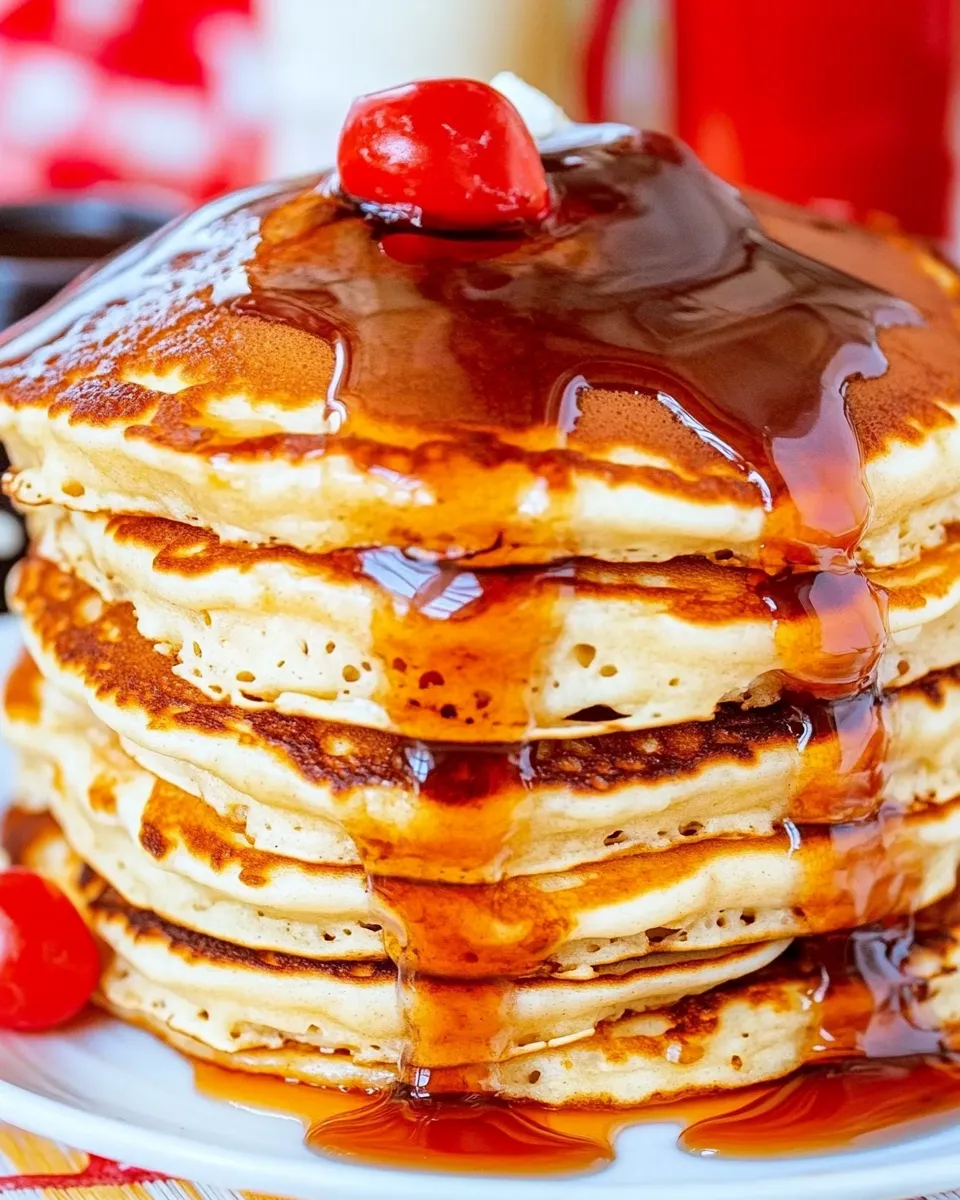 Delicious Easy Homemade Pancakes recipe photo