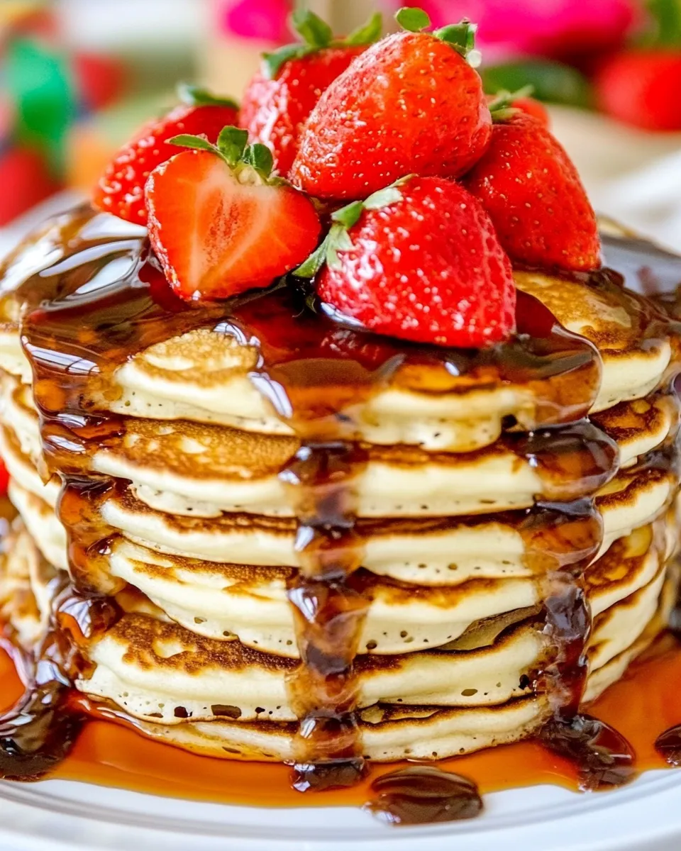 Quick Easy Homemade Pancakes dish photo