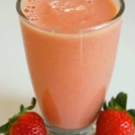 Homemade Easy Strawberry Mango Smoothie Recipe photo