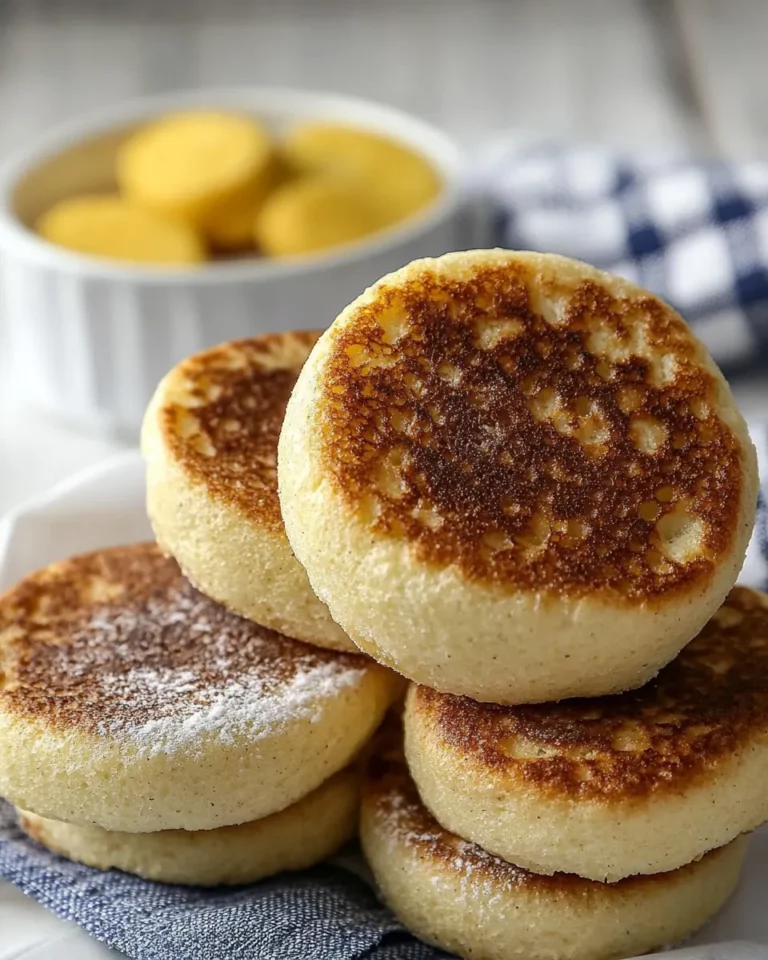 Homemade English Muffins Recipe photo
