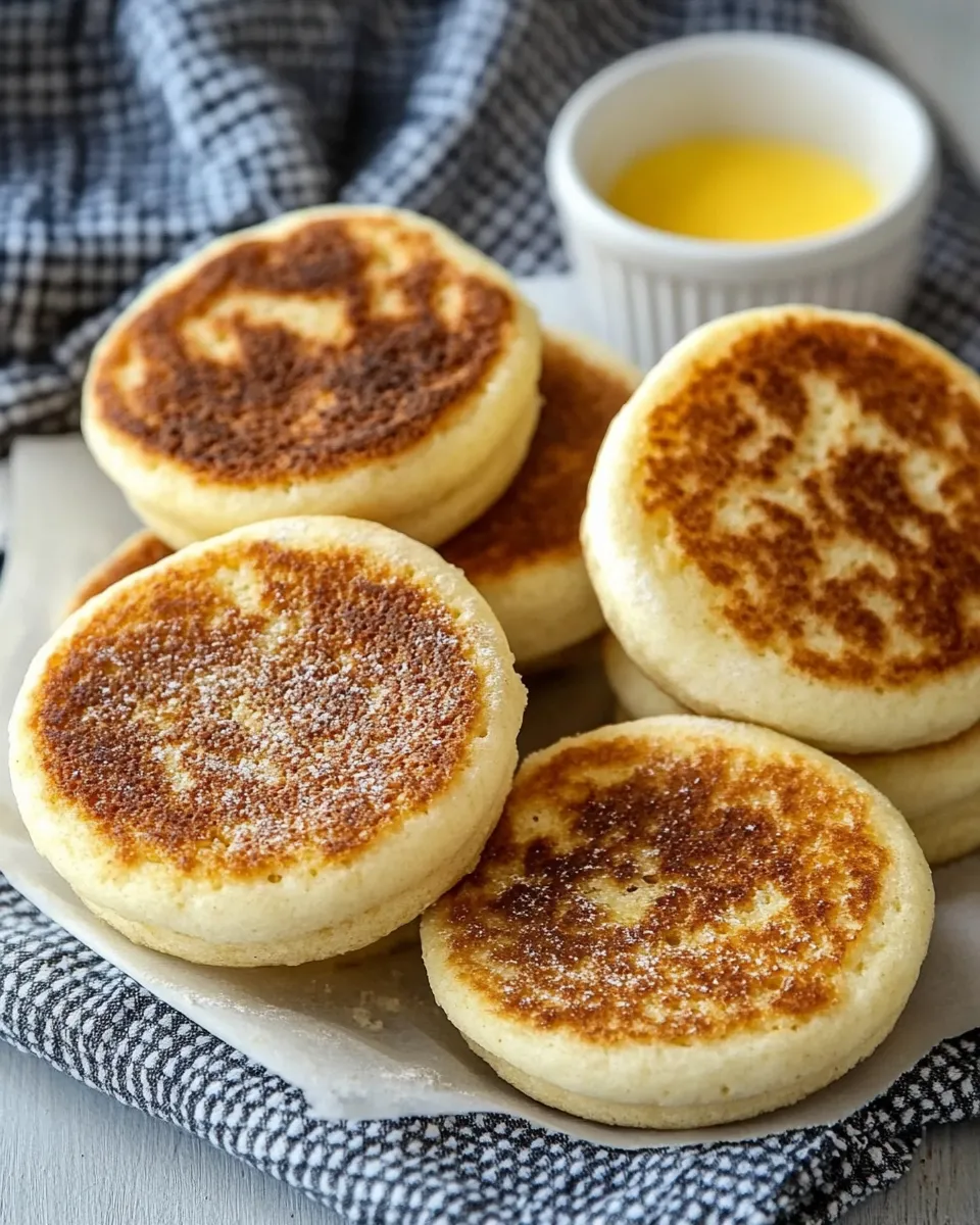 Classic English Muffins Recipe image