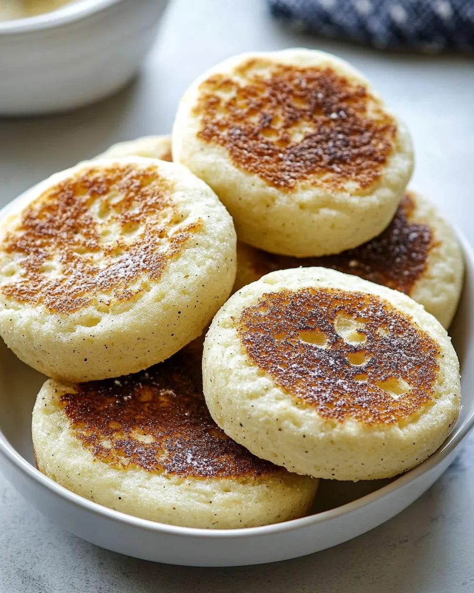 Easy English Muffins Recipe recipe photo
