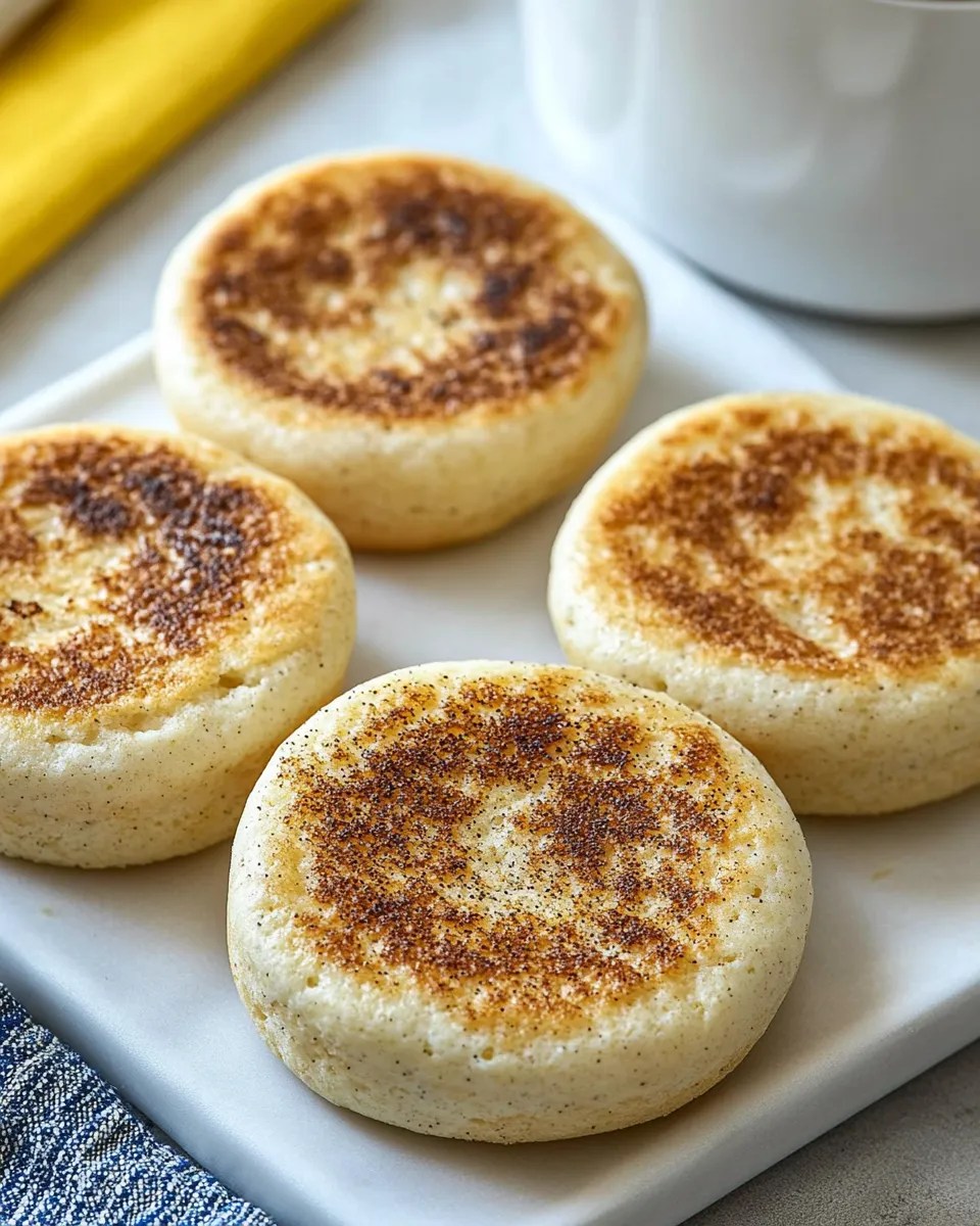 Delicious English Muffins Recipe dish photo