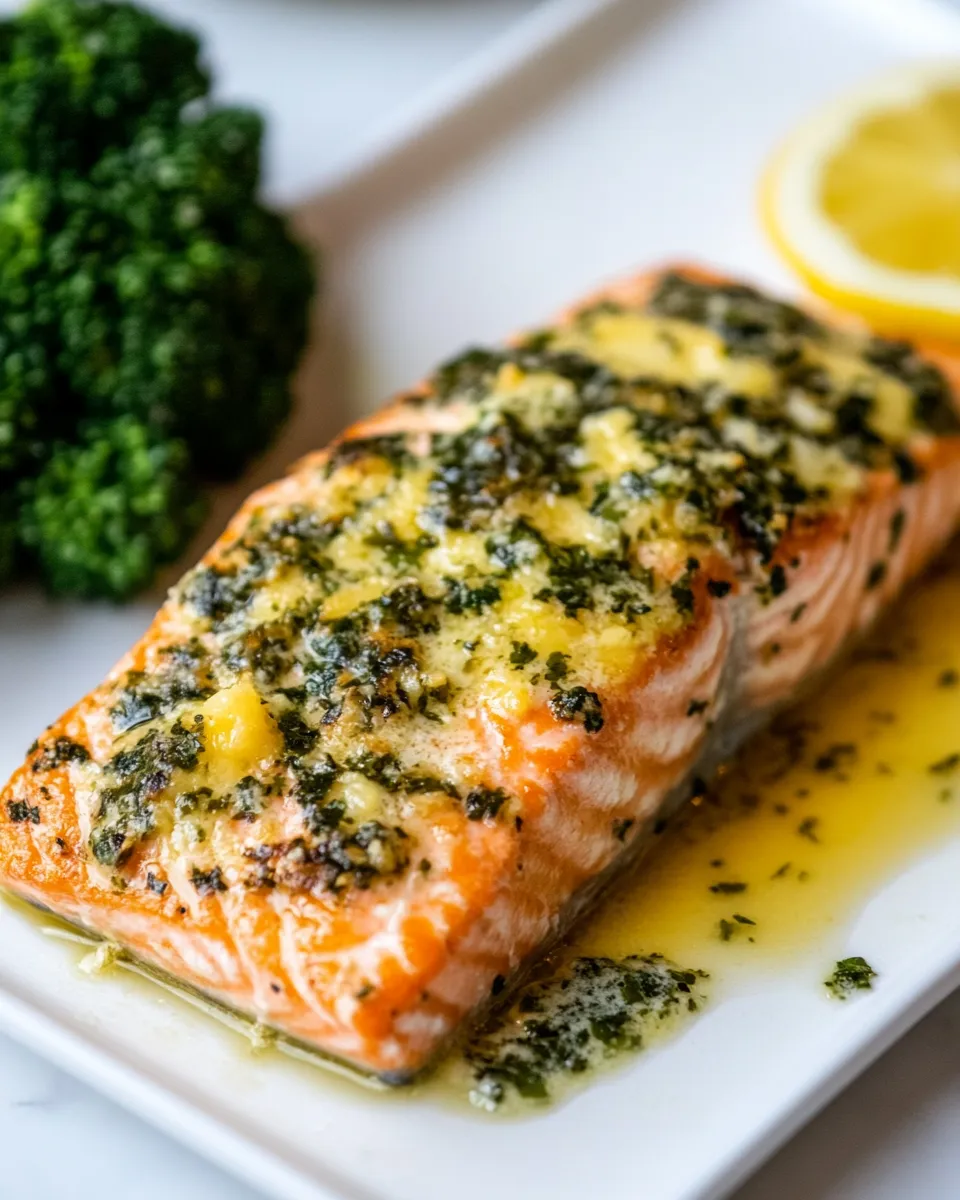 Delicious Garlic Butter Baked Salmon dish photo
