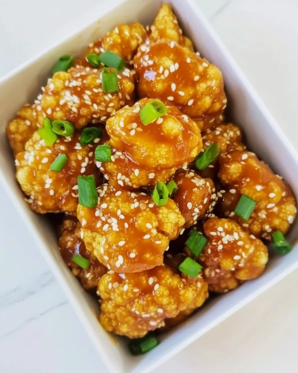 Classic General Tsos Cauliflower dish photo