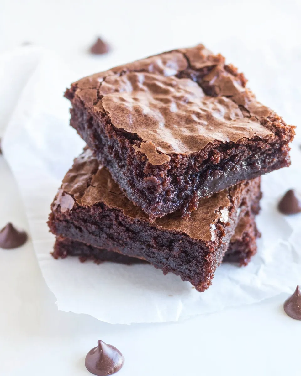 Classic Gluten Free Brownies image