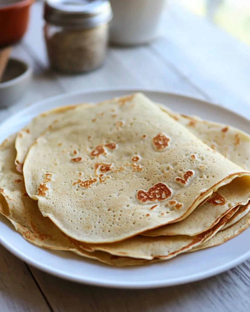Classic Grain-Free Crepes (Paleo) dish photo