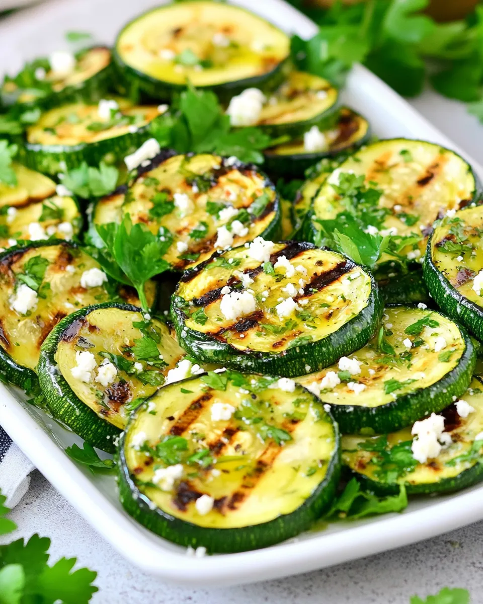 Homemade Grilled Zucchini Salad photo
