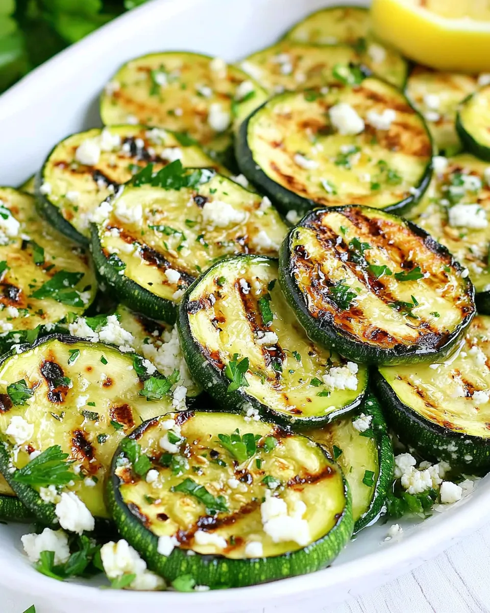 Classic Grilled Zucchini Salad image