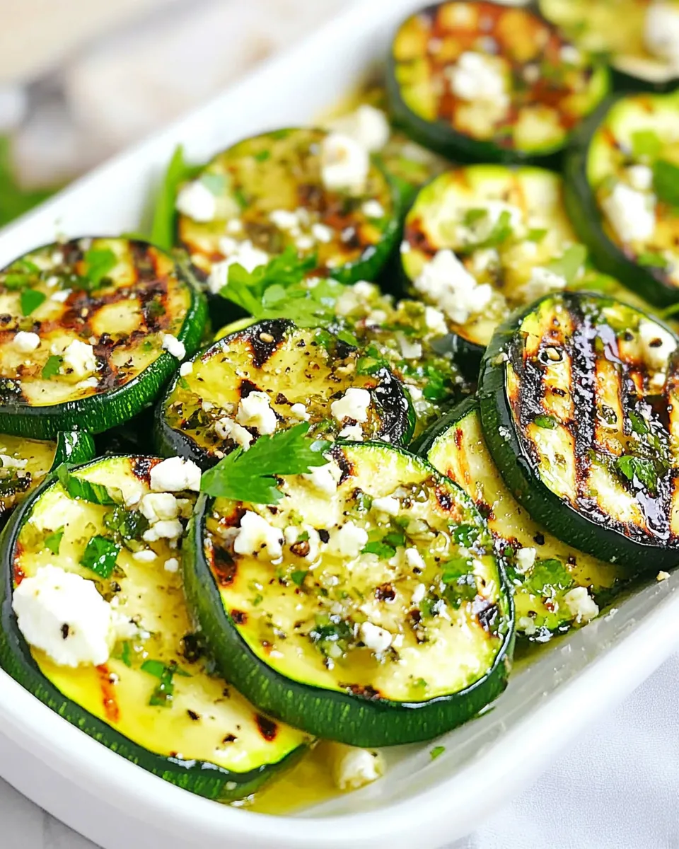 Delicious Grilled Zucchini Salad dish photo
