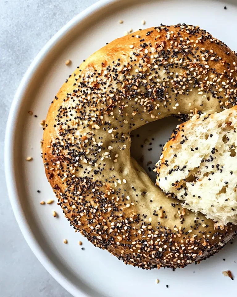Delicious Homemade Everything Bagels photo