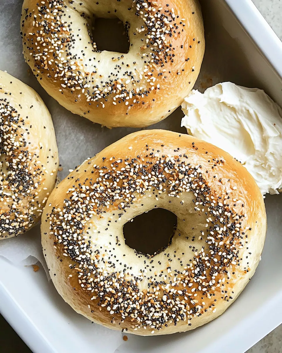 Classic Homemade Everything Bagels image