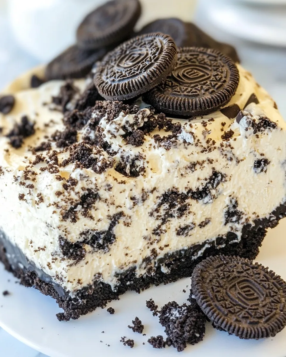 Homemade Instant Pot Oreo Cheesecake photo