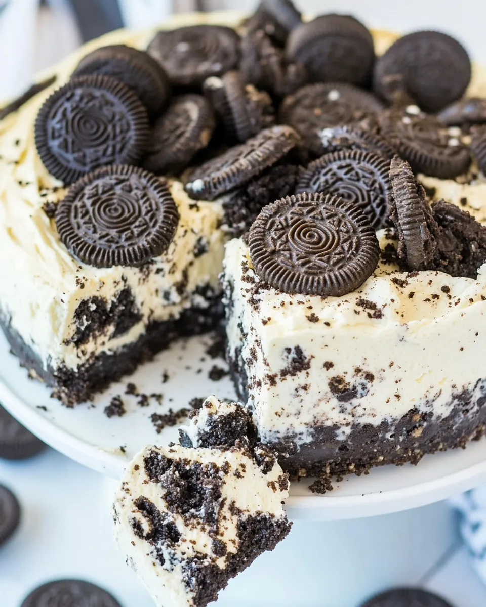 Delicious Instant Pot Oreo Cheesecake dish photo