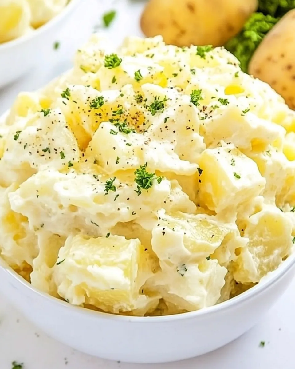 Easy Instant Pot Potato Salad food shot