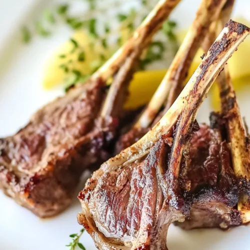 Homemade Lamb Lollipops photo