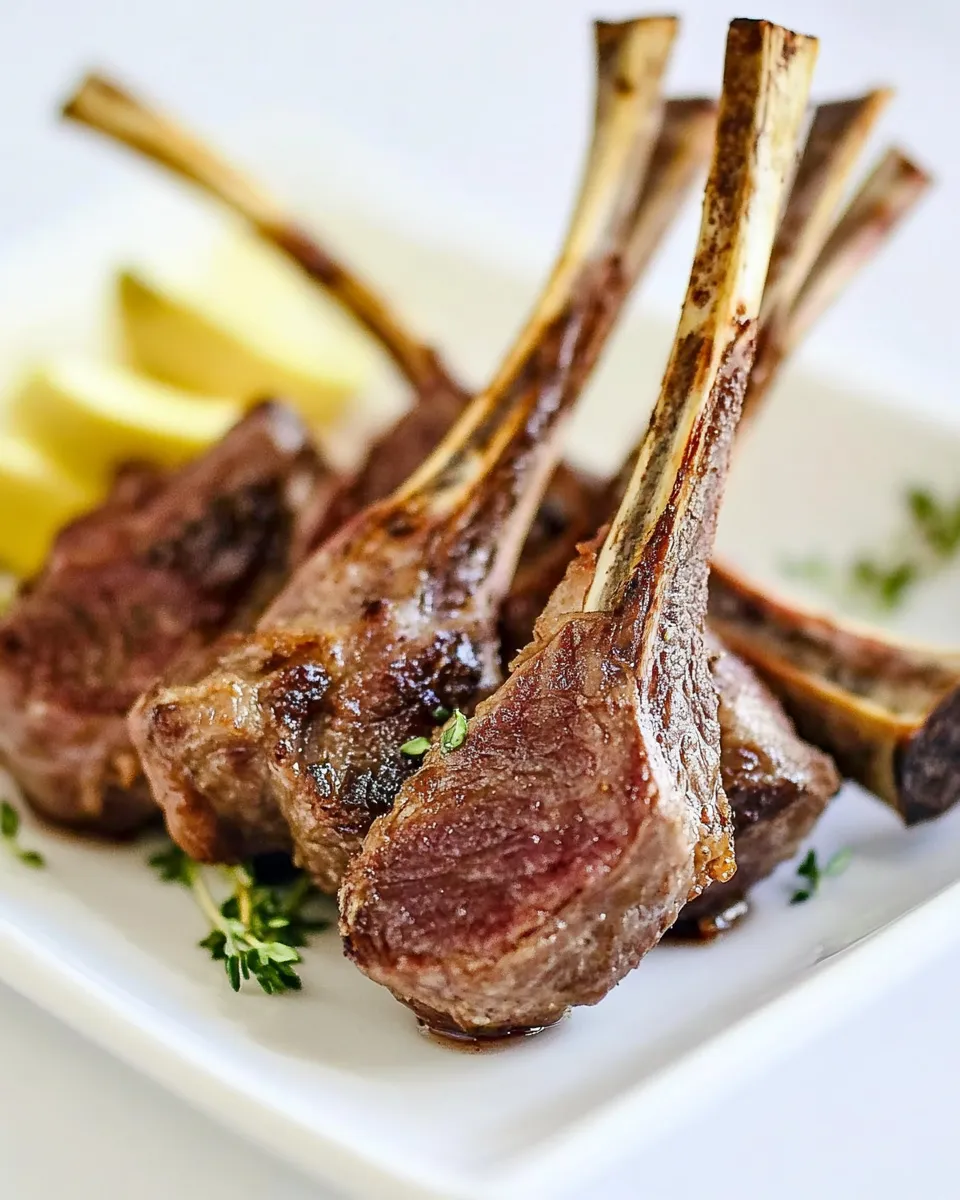 Classic Lamb Lollipops image