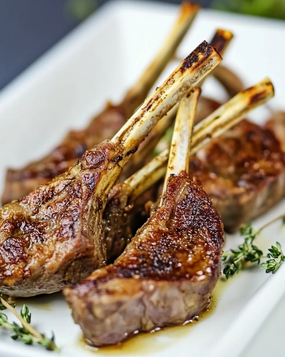 Delicious Lamb Lollipops dish photo