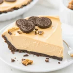 Homemade No-Bake Peanut Butter Silk Oreo Pie recipe photo