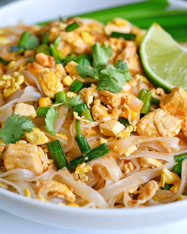 Homemade Pad Thai at Home recipe photo
