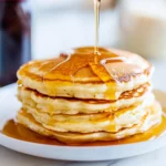 Homemade Quick and Easy Pancakes for One photo