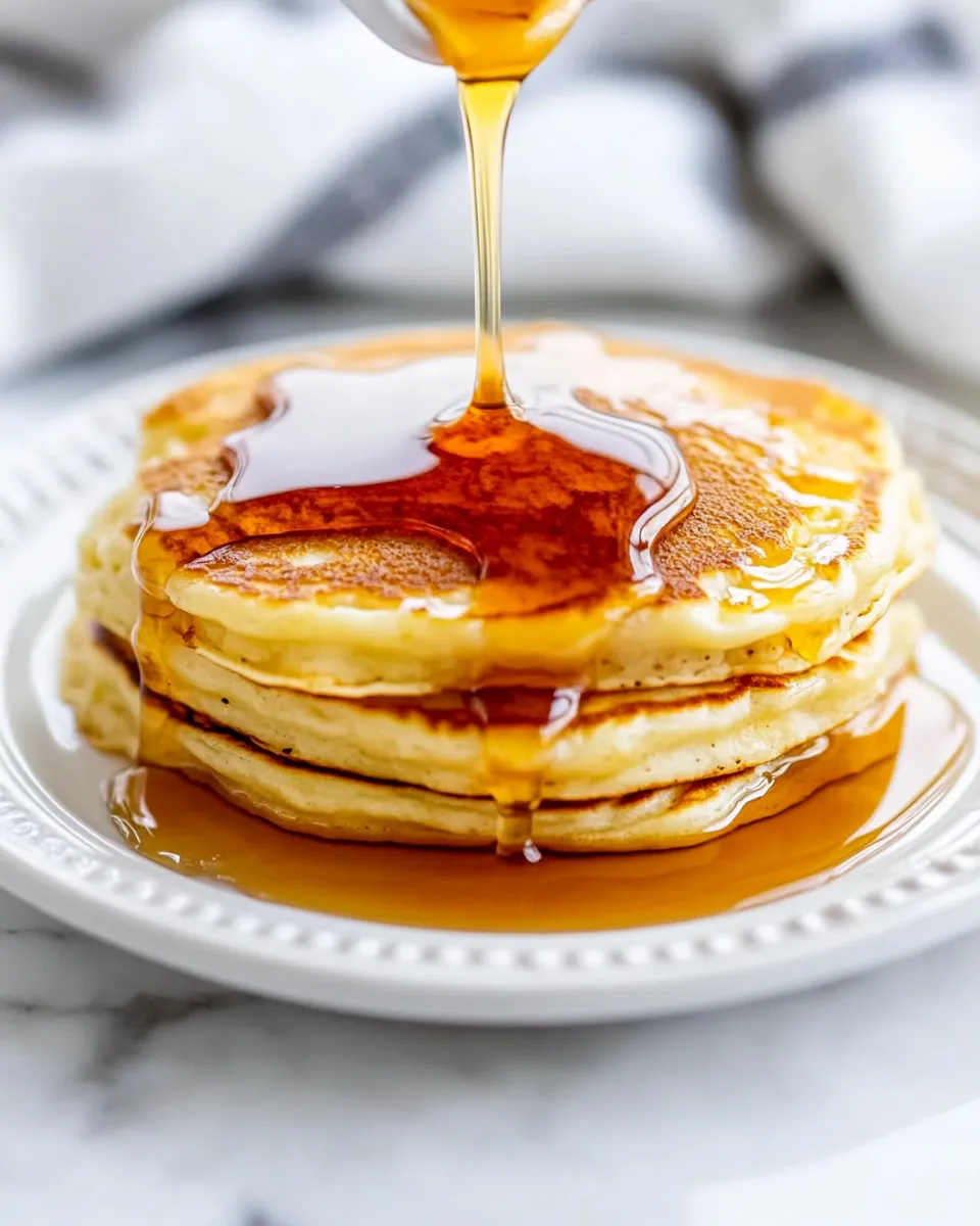 Delicious Quick and Easy Pancakes for One food shot