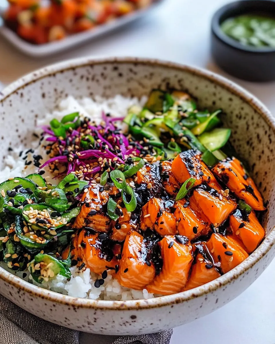 Homemade Salmon Bowl photo
